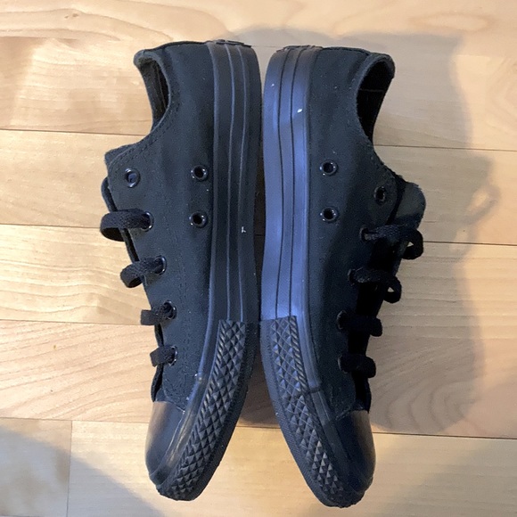 Black Converse Sneakers - Picture 3 of 5